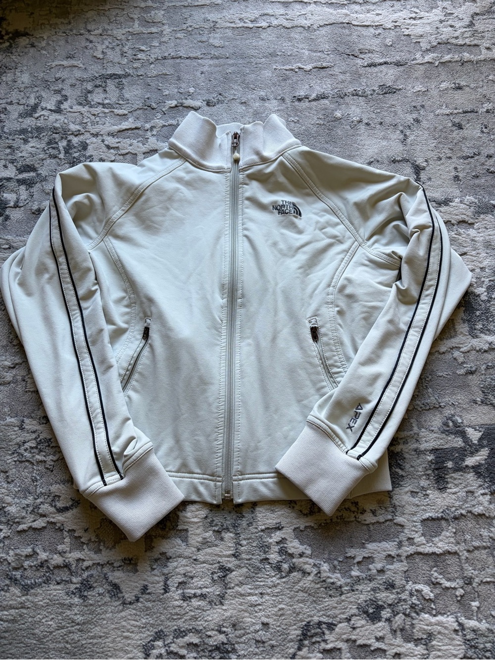 The North Face Women's Cream Apex Full-Zip Utility Jacket